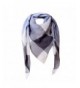 Victorcn Giant Plaid Cashmere Shawls And Wraps for Evening Dresses (Blue) - Blue - CH18836RNOU