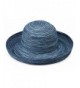 wallaroo Women's Sydney Sun Hat- Packable - Denim - CI1126O9T2Z