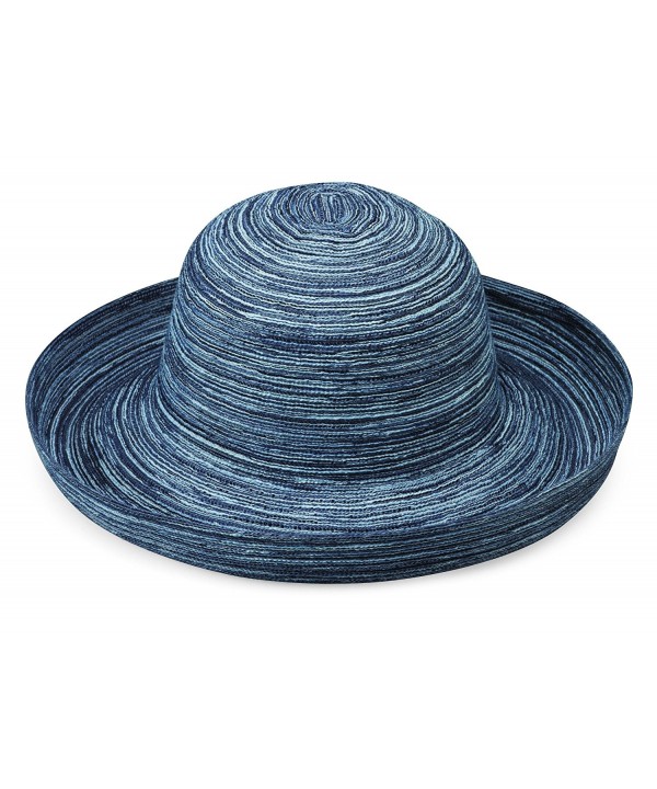 wallaroo Women's Sydney Sun Hat- Packable - Denim - CI1126O9T2Z