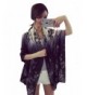 JD SUITCASE Fashion Lace Print Shawl Wrap Lightweight Scarves For Women - CU12O53TKF3