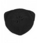 Women's Winter Knit Cat Ear Flap Beret 339HB - Black - CV12O2549O3