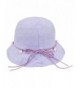 Dahlia Women's Summer Sun Hat Pearl Drop Accented Bucket Hat - Lavender - CC12F7EAO41