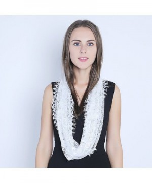 White Infinity Scarf Mantilla Catholic in Fashion Scarves