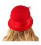 Winter Feathers Rhinestones Hat Adjustable in Women's Bucket Hats