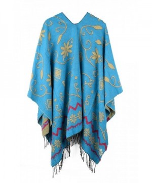 Cashmere Sweater Pashmina DodgerBlue DarkKhaki