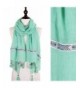 StylesILove Tribal Ribbon Tassel Wrap Scarf- 3 Colors - Mint - CV12CJM0Q75