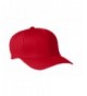 Flexfit Yupoong Wooly 6-Panel Twill Structured Cap - Red - CC110MKT7VD