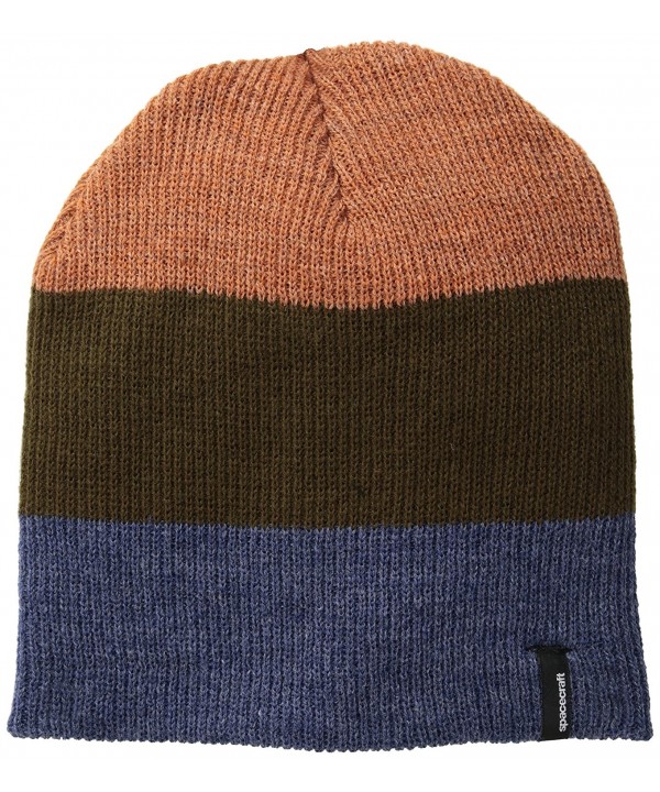 Spacecraft Offender Stripe Beanie - Dark Brown - CI11LXWWD51