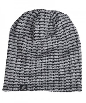 Stripe Slouchy Beanie Winter B5011