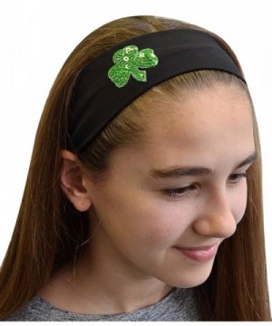 Patricks Shamrock Funny Girl Designs in  Women's Headbands in  Women's Hats & Caps