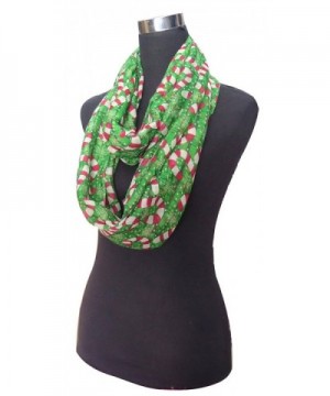 Lina Lily Infinity Christmas Lightweight in Fashion Scarves