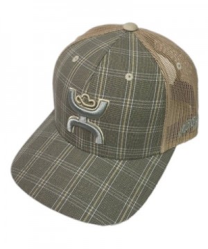 Hooey Brand Cactus Ropes Plaid/Tan Snapback Hat OSFA - CR002 - CT1885XH0CG