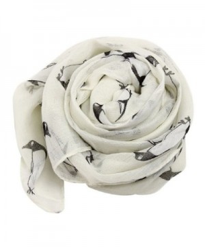 Lowpricenice Women Penguin Rectangle Scarves in Fashion Scarves