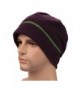 Unisex Winter Warm Fleece Lightweigh Headcovering Cap For Cancer Patients Hair Loss - Purple - CG186OQN8SL