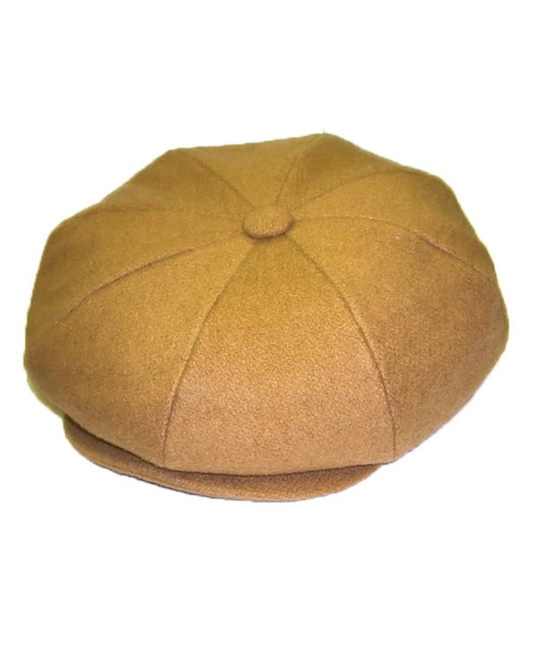 Dobbs Big Apple (Wool) - 8/4 Cap - Camel - CC12NUFAZGS