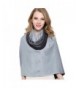 Silk Scarf Fashinable Blanket Buttons - Gray-houndstooth - C8185RKH23O