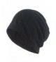 Janey&Rubbins Daily Cozy Thin Baggy Beanie Hat Skullies Ski Cap - Black - C511WWTOUXH