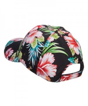 Low Profile Cotton Floral Cap