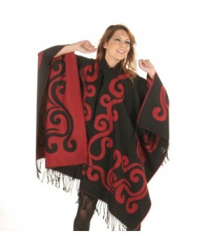 Angelina 2 tone Reversible Poncho