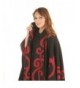 Angelina 2 tone Reversible Poncho in Wraps & Pashminas