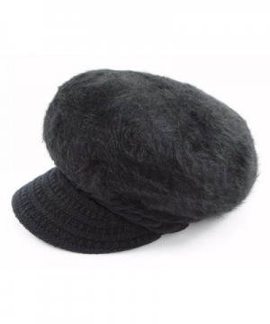 Women Girls Winter Fluffy Black 1