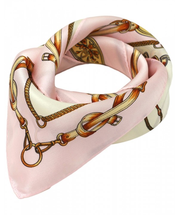 Ayli Women's Mulberry Silk Scarf Various Style - Horseshoes 3 - CJ1282KQPU5