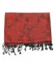 Lovarzi Beautiful Floral Jacquard Pashmina in Fashion Scarves