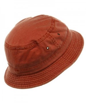 MG Washed Hats Orange in Men's Sun Hats