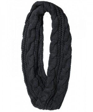 Loritta Womens Winter Ribbed Infinity in Cold Weather Scarves & Wraps