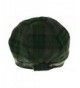 August Womens Wild Plaid Green in Women's Newsboy Caps