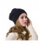 Nine City Stylish Unisex Baggy Beanie Slouchy Crease Knit Beanie Baggy Skull Cap Hat (Navy) - C812MN19K47