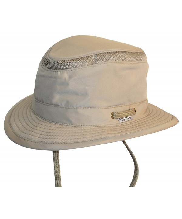 Conner Hats Men's Boat Yard Outdoor Fedora Hat - Sand - C811DR9QZMZ