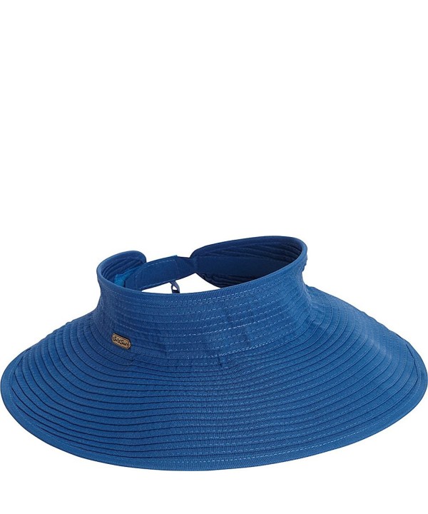 Sun 'N' Sand Roll Up Visor Royal Blue CV124XV0YNB