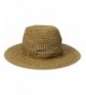 San Diego Hat Company Women's Crochet Floppy Sun Hat With Grommets - Tobacco - CZ126AORPDZ