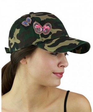 C C Camoflauge Butterfly Adjustable Precurved