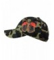 C C Camoflauge Butterfly Adjustable Precurved in Women's Baseball Caps