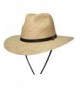 Barmah Hats Fisherman's Fedora Hat 1027NA - Natural - C7117R2KJH5