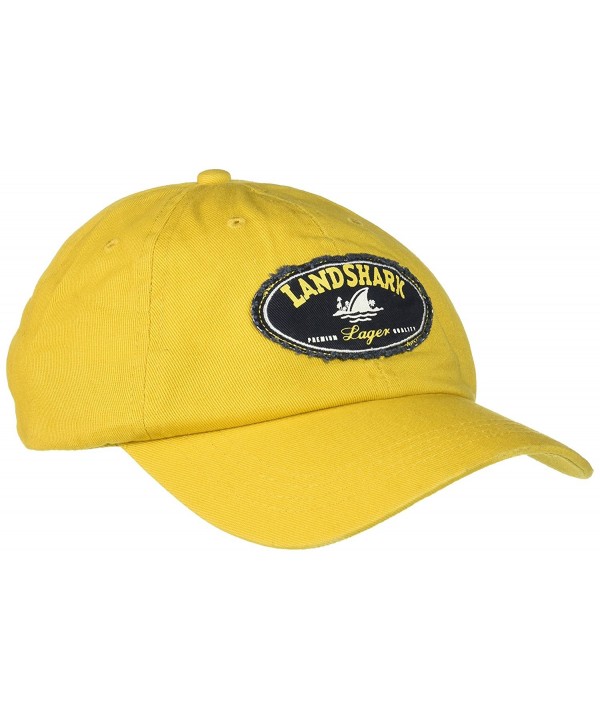 Margaritaville Men's Landshark Hat - Mustard - CN121X6OFBL