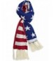 Patriotic American Stripes Winter Fringe