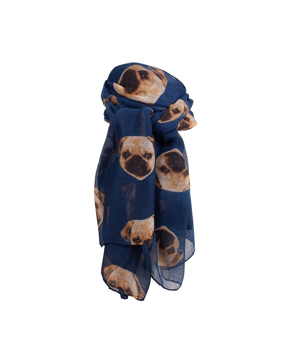 VVSCF-020- Wide Range of Dog Print Ladies Scarves - Style 23 - CZ12DVJ8RRB