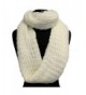 Ivory Mohair Winter Infinity Scarf