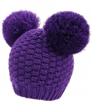 Simplicity Womens Winter Snowboard Poms_Purple