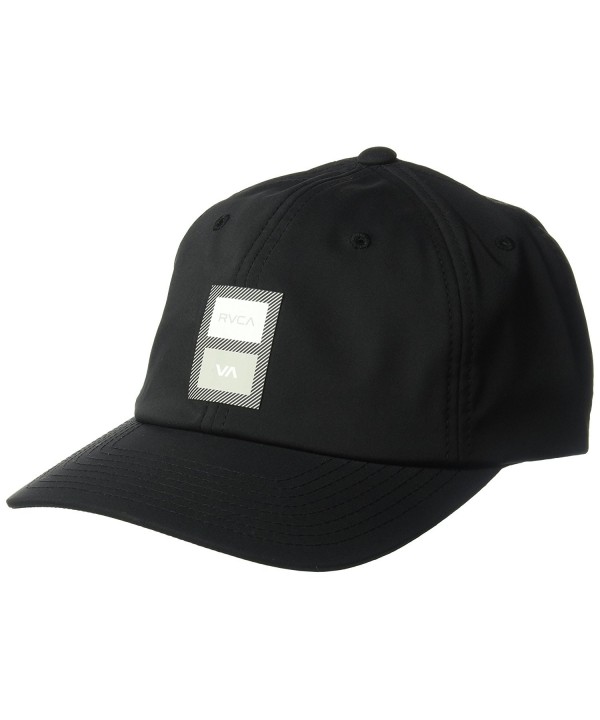 RVCA Men's VA Sport Trainer Hat - Black - CN12O3Y172I