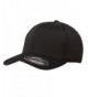 The Hat Pros Premium Flexfit Ultrafibre Mesh Fitted Cap - Black - C0189AAR23O