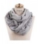 SOJOS Womens Fashion Pattern Premium Soft Lightweight Loop Infinity Scarf SC311 - C9 Grey Forest - CP186W5AEMT