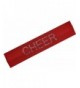 CHEER Rhinestone Cotton Stretch Headband - Red - CU115LJFX13