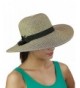 C.C Women's Solid Color Band with Tassel Summer Beach Floppy Brim Sun Hat - Brown Combo - CZ17YU8U2D7