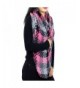 Basketweave Fringed Infinity Scarf Pink in Cold Weather Scarves & Wraps