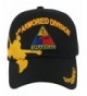 US Army 3rd Armored Division "Spearhed" Baseball Cap- One Size- Black - C011L8O5V9T