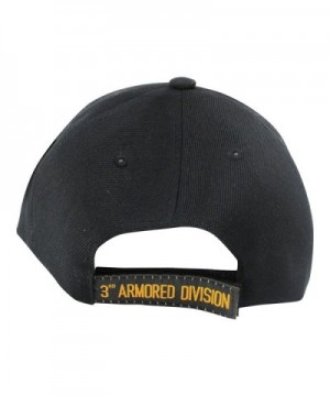 Armored Division Spearhed Baseball Black in Men's Baseball Caps